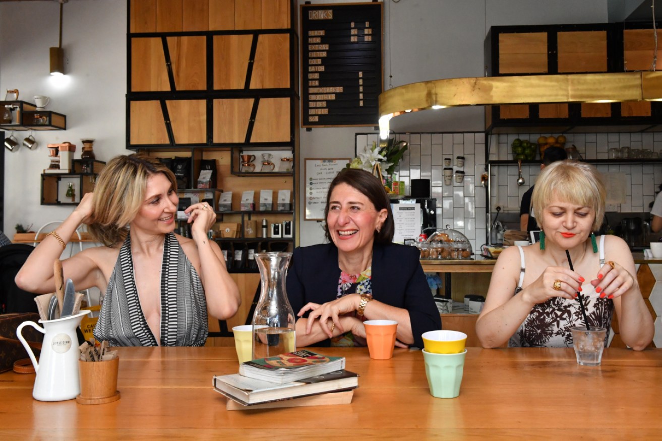 NSW premier Gladys Berejiklian is considering further easing restrictions on cafes and restaurants.