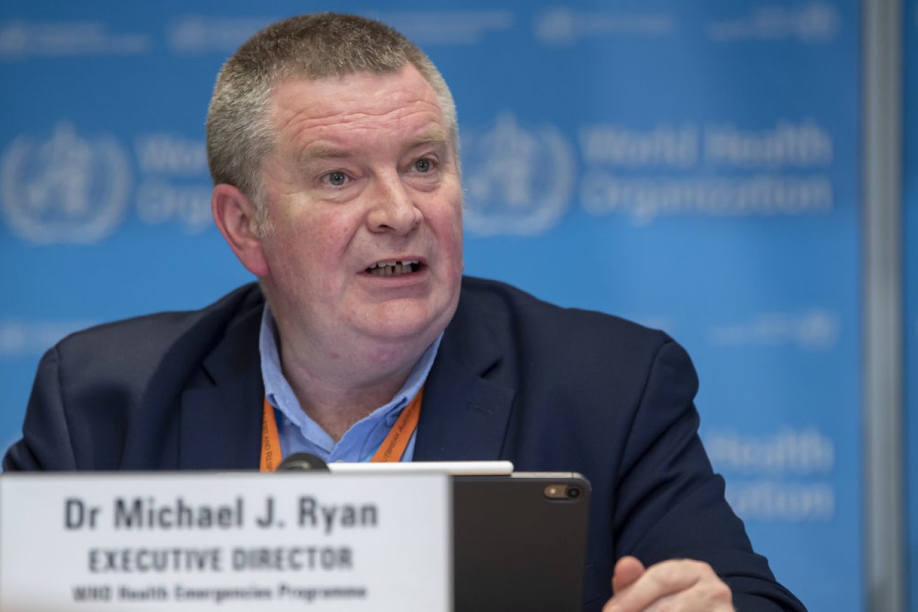 Top World Health Organisation official Dr Michael Ryan says COVID-19 could become endemic.