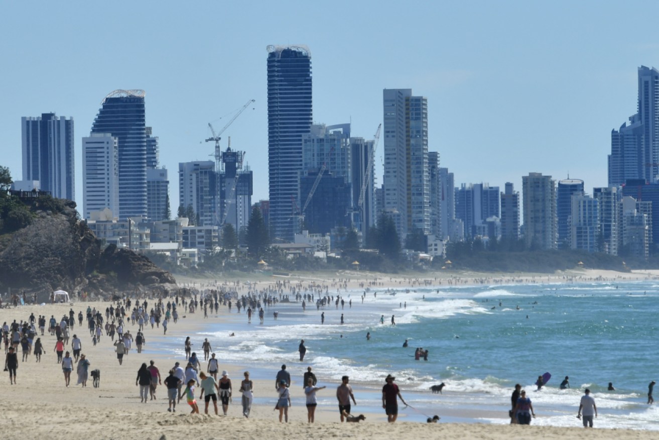 One of the cases reported on Tuesday is a teenager who lives on the Gold Coast.