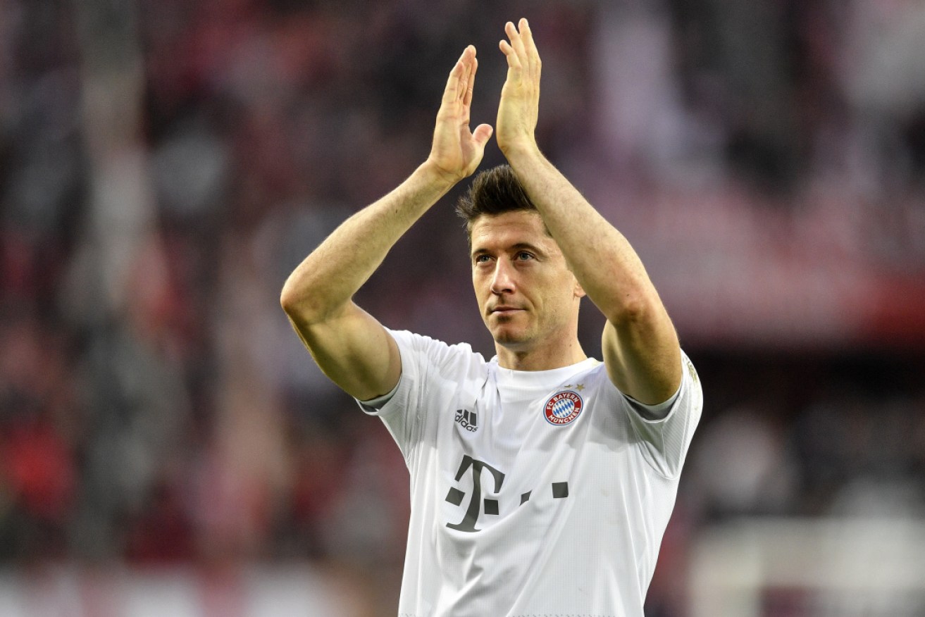Bayern Munich's Robert Lewandowski is just one of the stars who will be back on show.