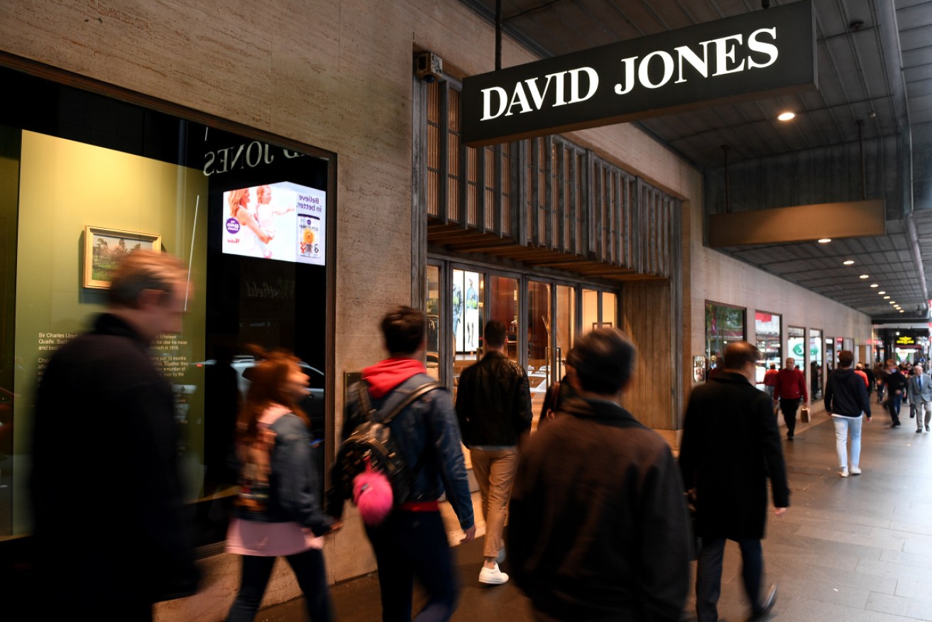 David Jones will accelerate its store closures in response to COVID-19.