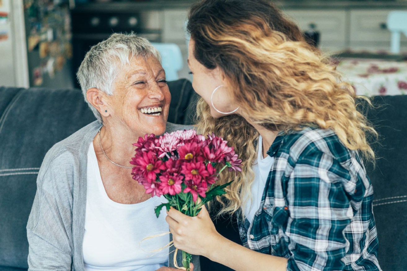 Flowers are an ideal Mother's Day gift, but a book about flowers lasts longer.