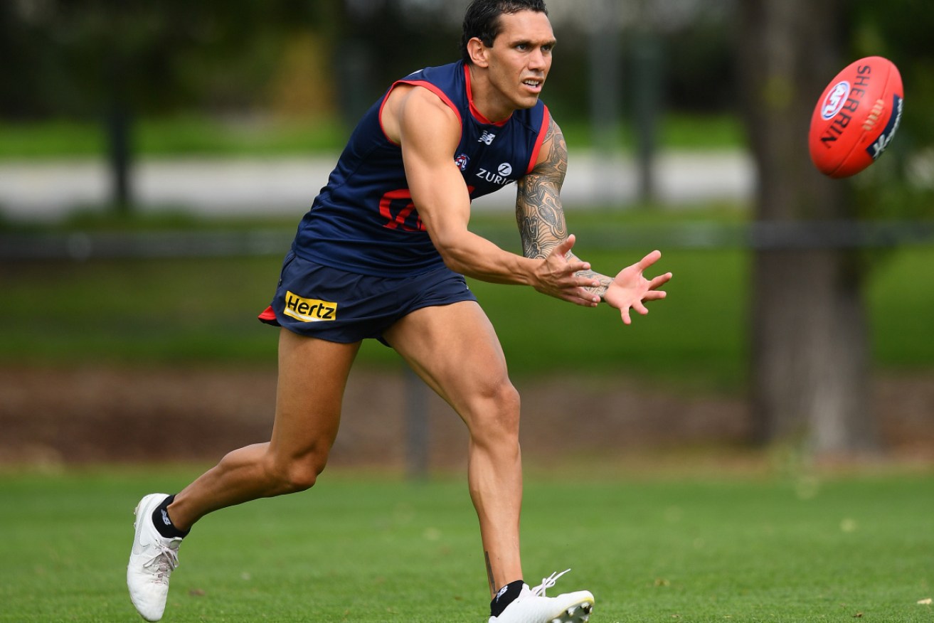 Pre-season recruit Harley Bennell lit up Casey Fields on Wednesday as Melbourne players were put through a brutal three-hour training session.