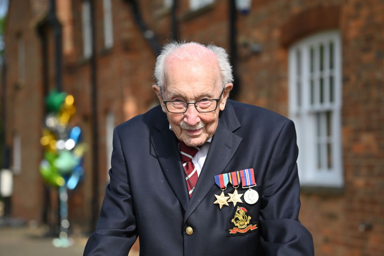 Colonel Tom Moore,has raised £33 million for the NHS.