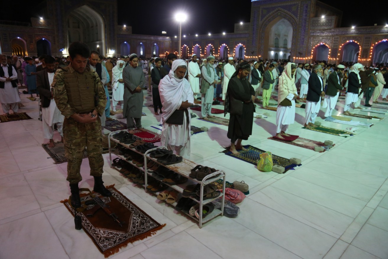 Muslim worshippers were attacked during Ramadan.