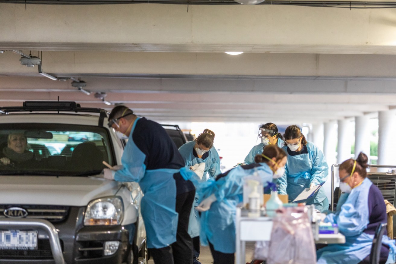 Drive-through clinics have popped up in carparks all over the country.