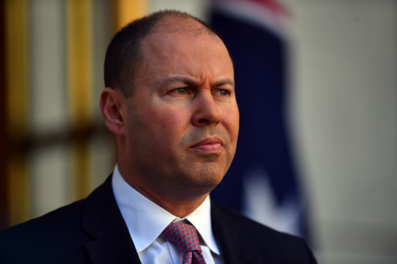 Josh Frydenberg has defended the takeup of the SME scheme. Photo: Getty