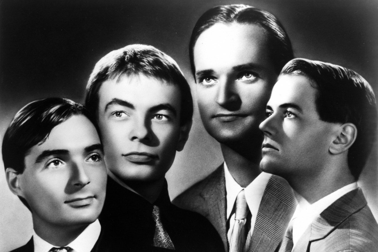 Kraftwerk and co-founder Florian Schneider (second from right) set the stage for a new genre.