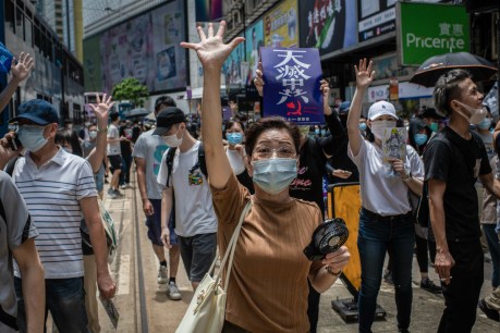 China labels some Hong Kong protest acts as terrorism