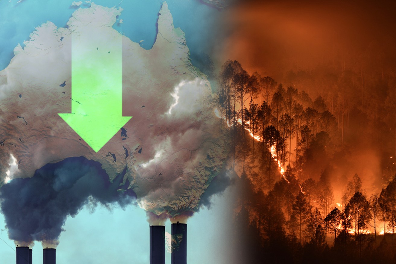 COVID-19 has sent Australia's emissions plummeting, but it will have no impact.