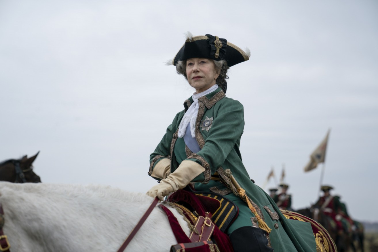 Helen Mirren portrays Catherine The Great, who was the ruler in Russia when the cognac was made. 