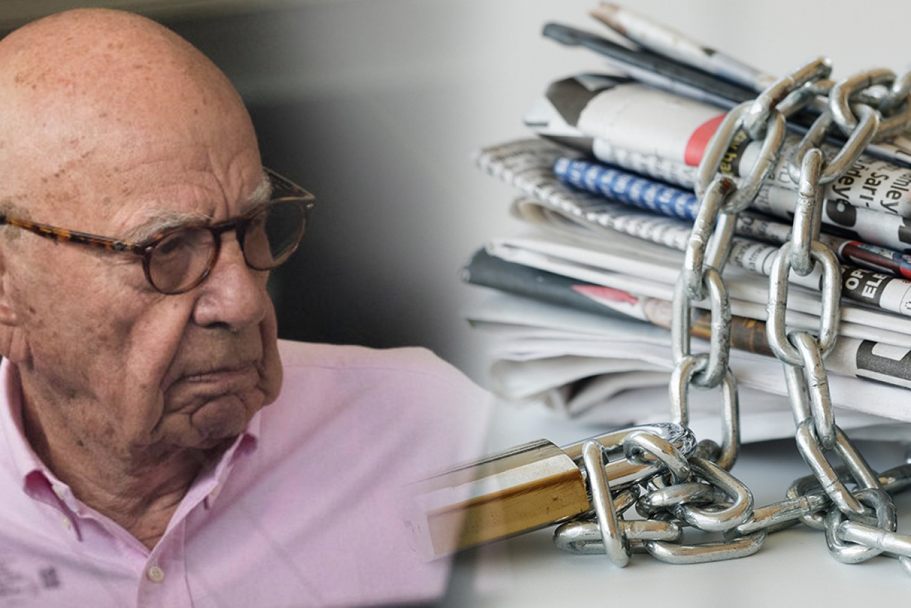 Rupert Murdoch must decide whether to unchain his regional dailies.