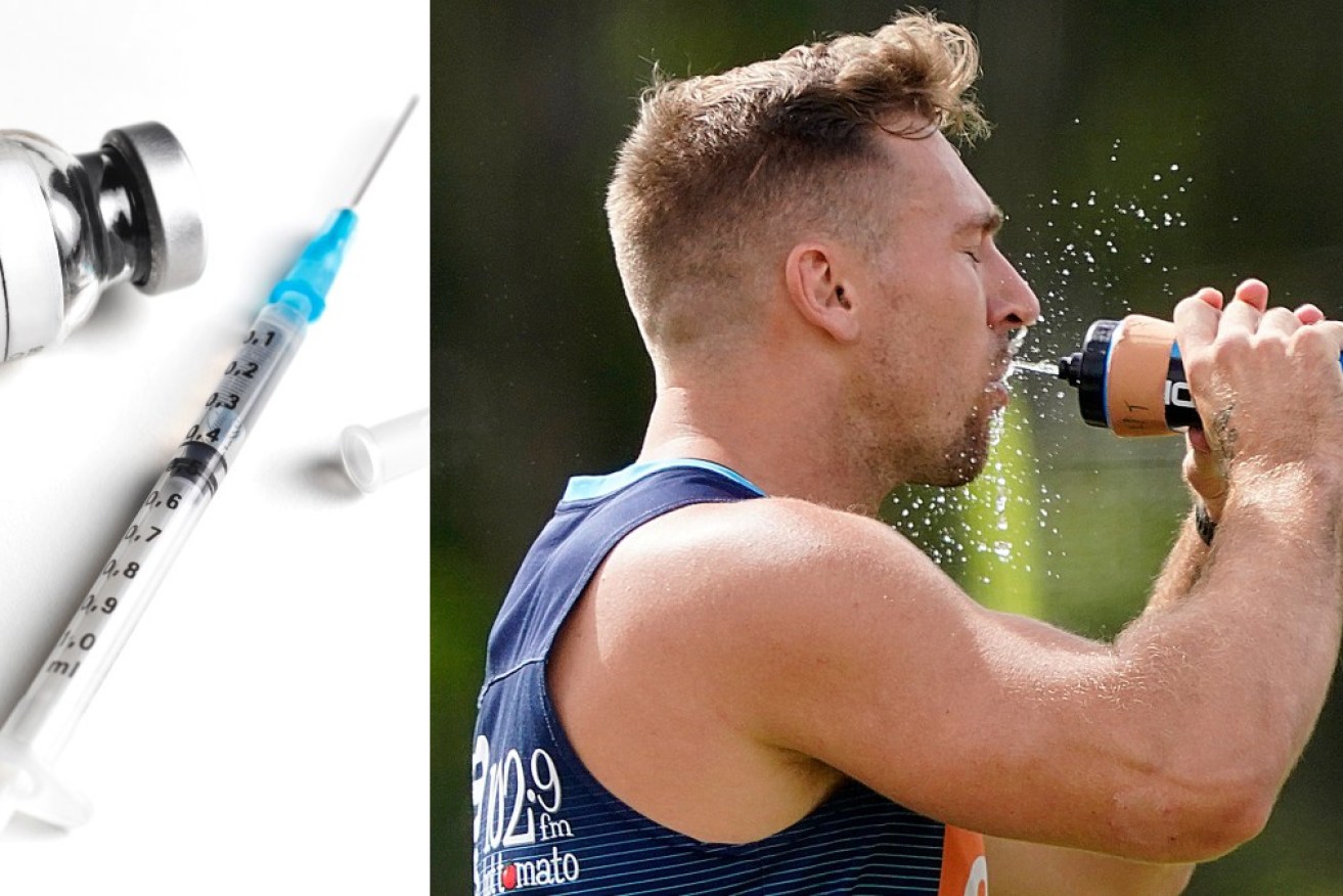 Gold Coast Titan Bryce Cartwright is one of the NRL players running headlong into a vaccination controversy. 