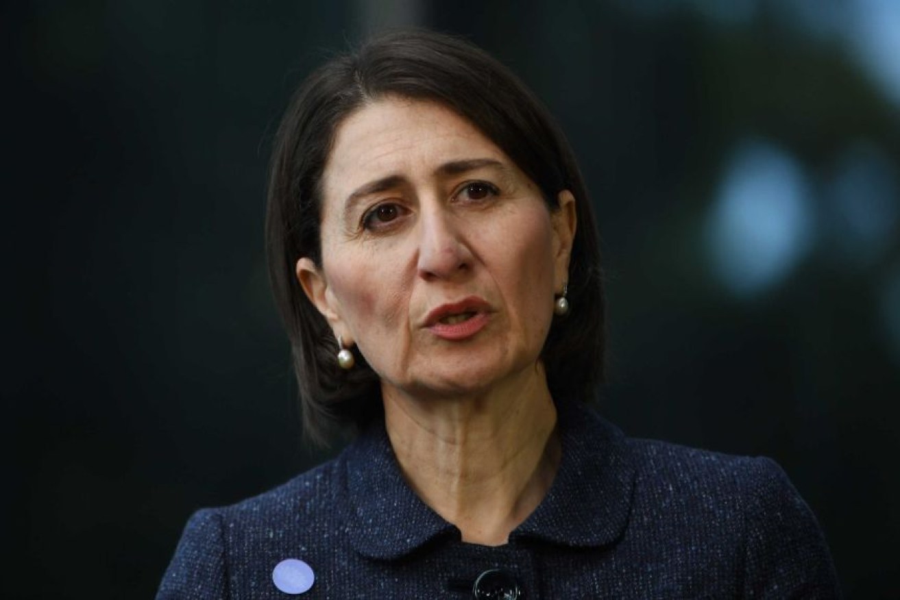 NSW Premier Gladys Berejiklian now thinks masks are a good idea. 