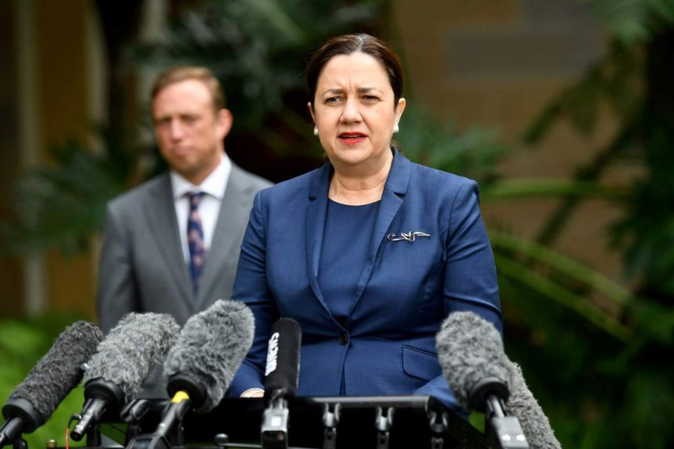Ms Palaszczuk said she does not want infected Victorians bringing the illness to Queensland.