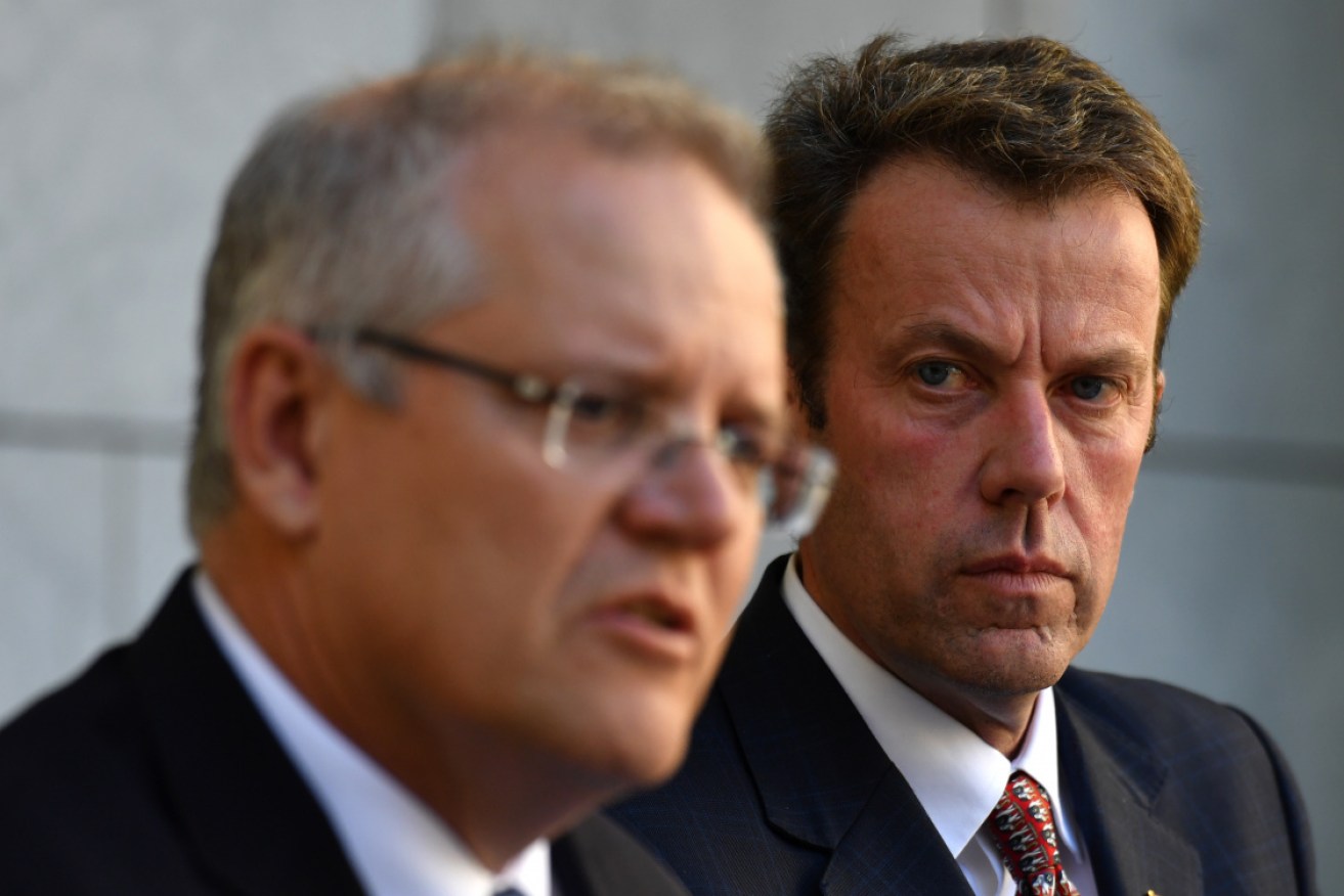 Education minister Dan Tehan (right) has delivered the latest blow in the Coaliton government's war against the humanities. 