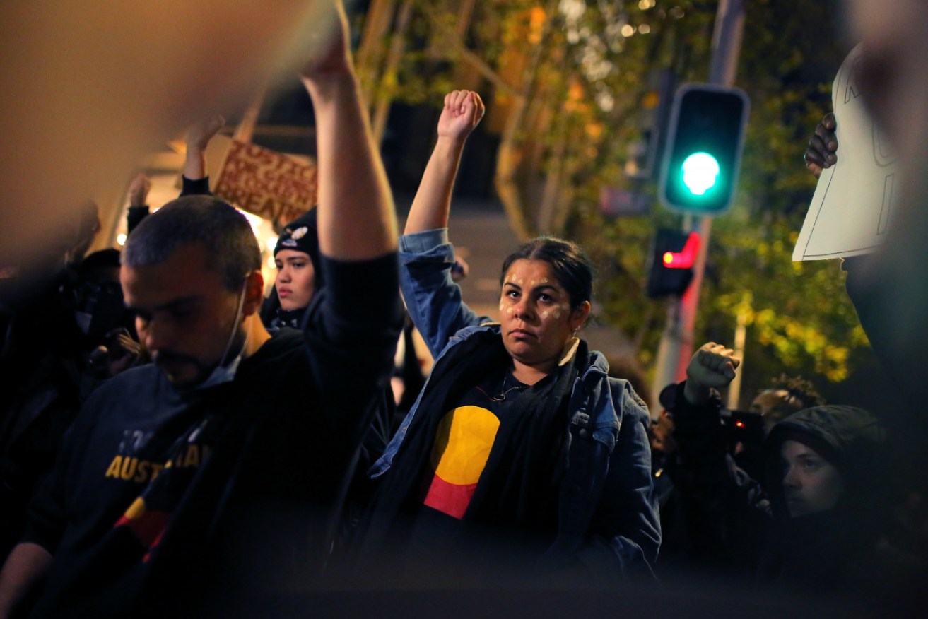 Hundreds turned out for Sydney's Black Lives Matter rally on Tuesday, but organisers expected thousands at Saturday's demonstration.