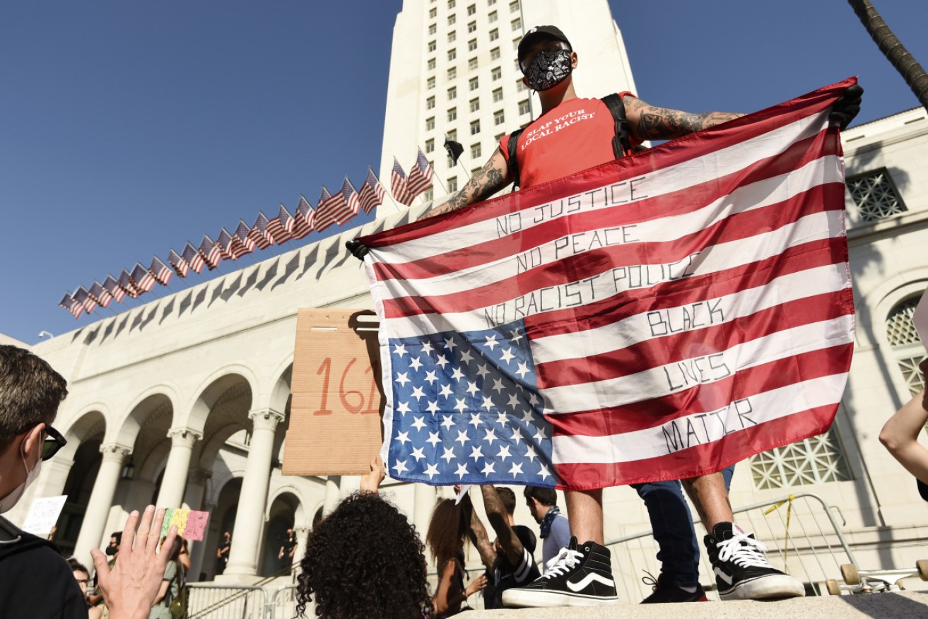 Coronavirus cases rise as protests continue to be held in US cities over the death of George Floyd.