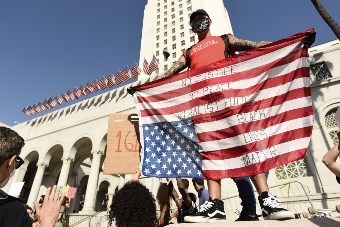 Coronavirus cases rise as protests continue to be held in US cities over the death of George Floyd. 