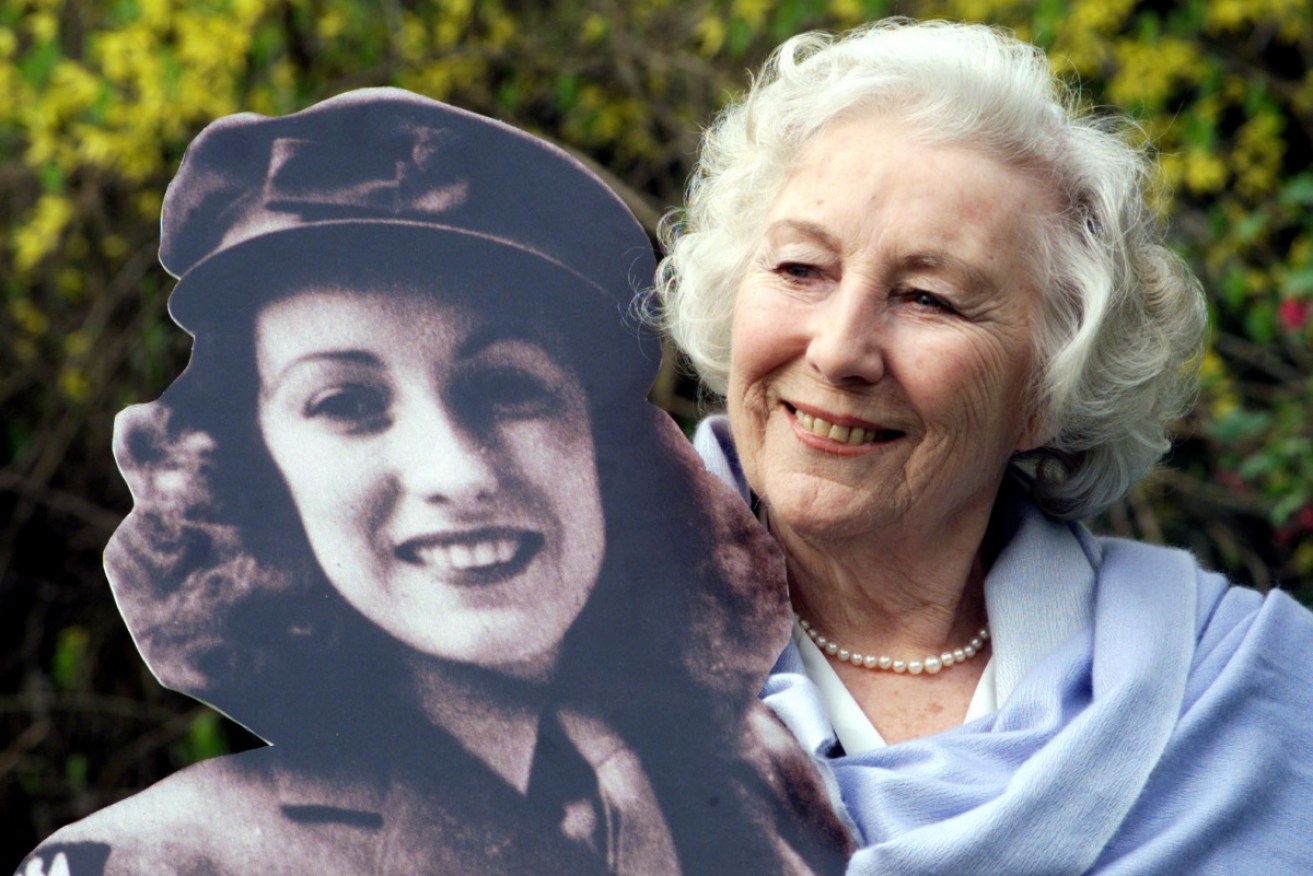 Sentimental voice of hope: Dame Vera Lynn. 