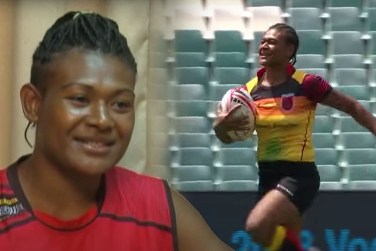Star rugby player Debbie Kaore has spoken about her experience of domestic violence. 