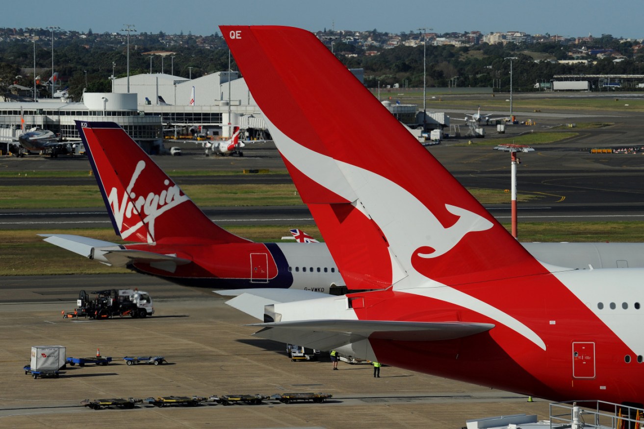 The cost of flights from Sydney to Brisbane have skyrocketed after the border announcement.