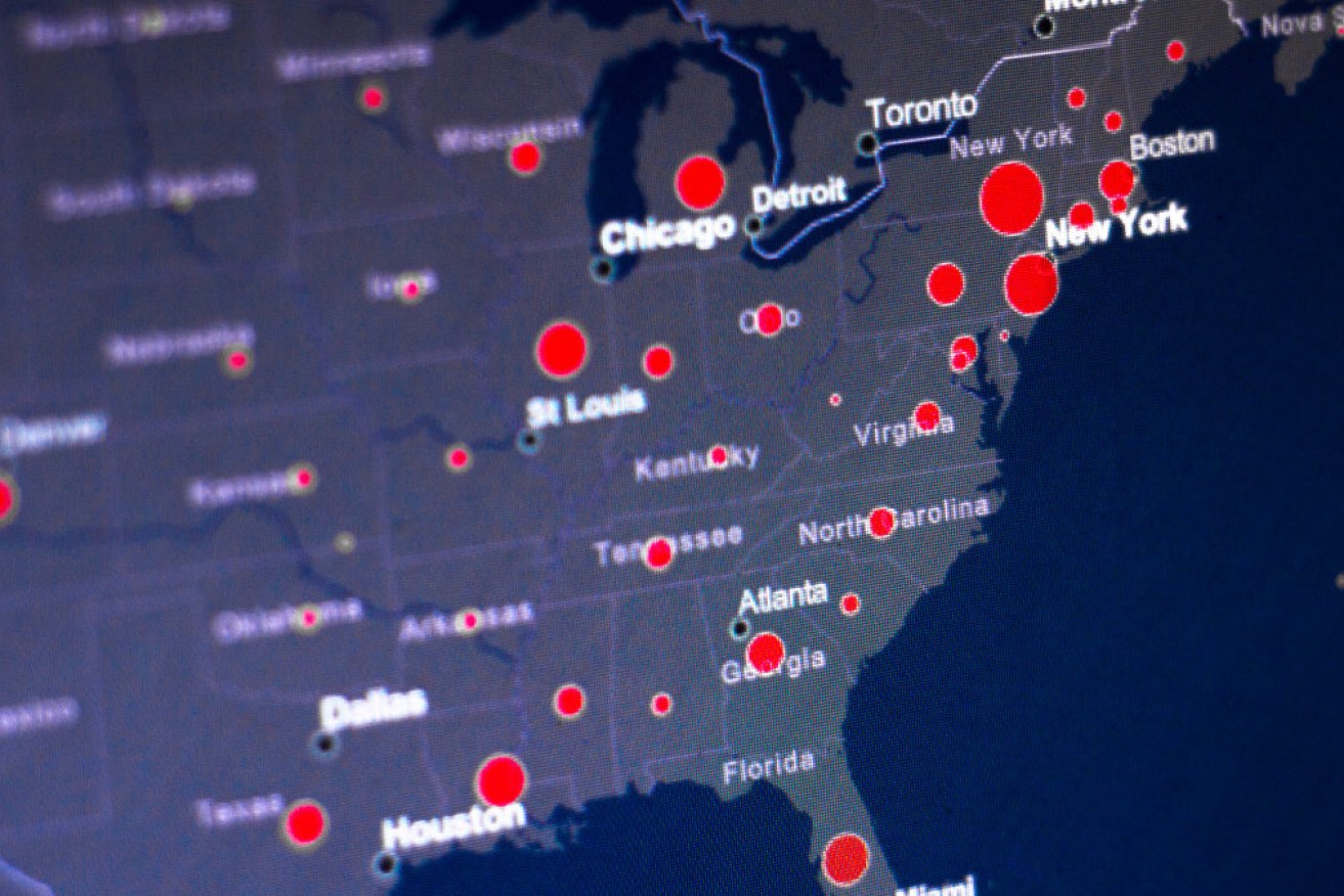 Most new coronavirus cases have been reported in the Americas and South Asia.