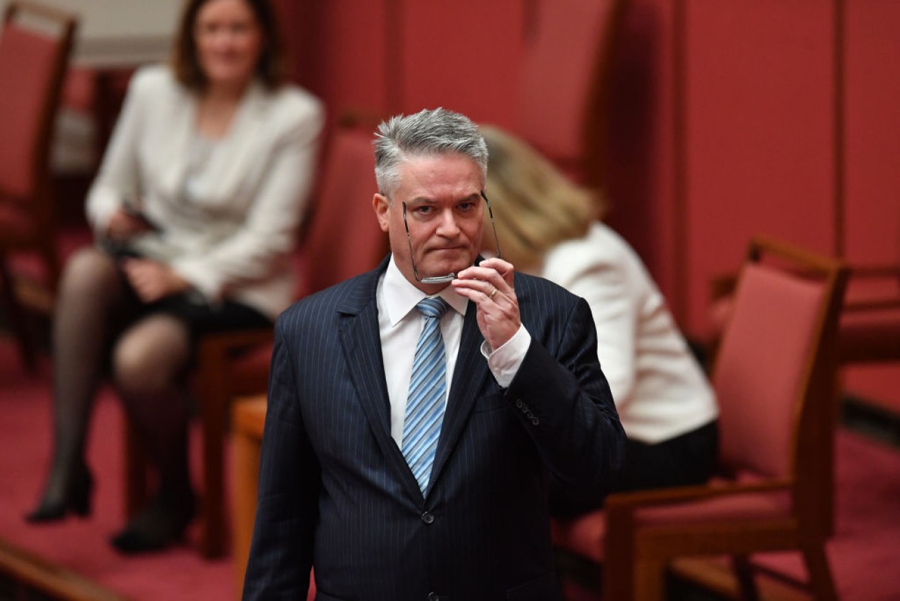 Senator Mathias Cormann is the uncle we all try to avoid, Garry Linnell writes.