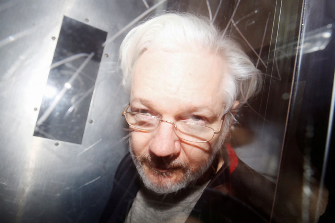 Julian Assange's hope of avoiding prosecution in the US  now hangs on Britain's top court. <i>Photo: AAP</i>