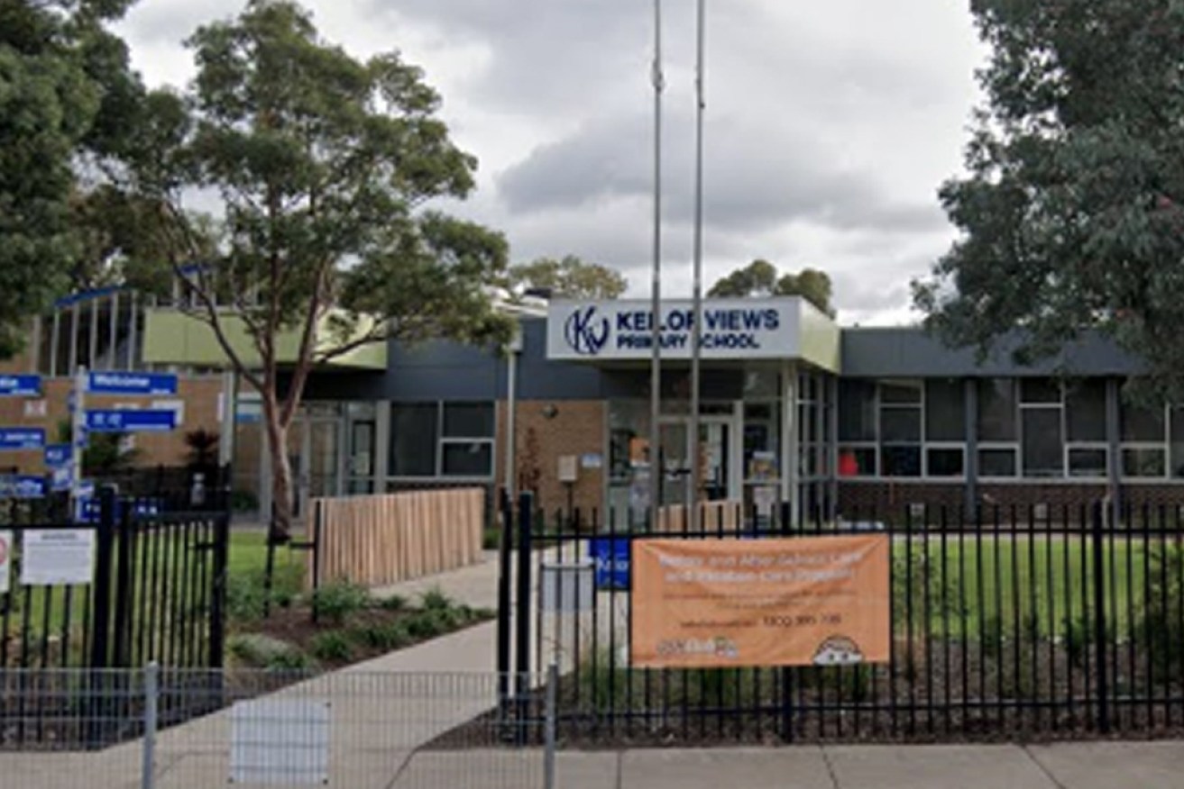 Keilor Views was one of two schools to close in Melbourne virus hotspots on Tuesday.