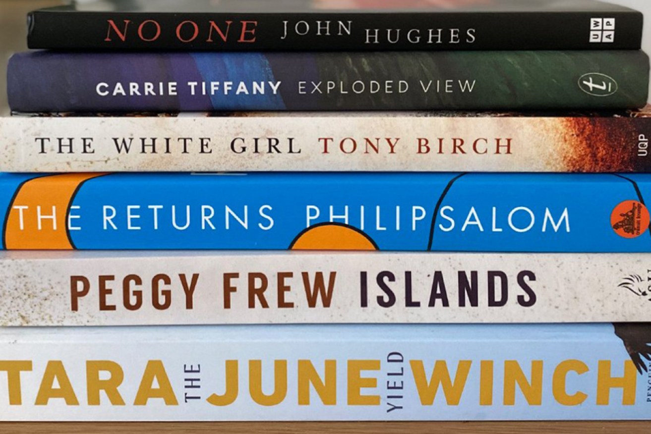 The books shortlisted for the prestigious Miles Franklin Award.