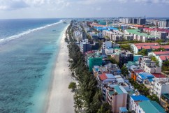 The Maldives act against tide of climate change