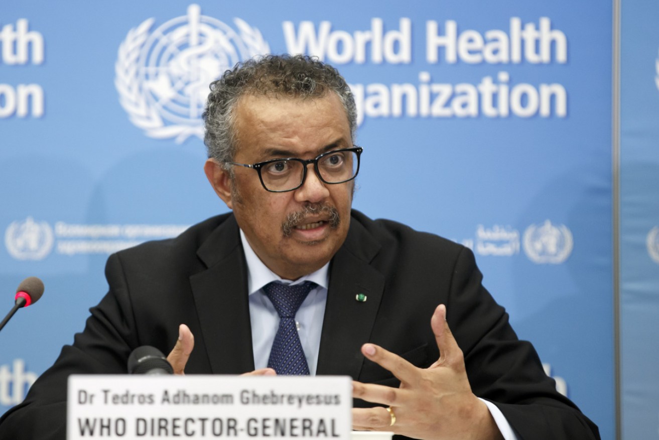 WHO chief Tedros Adhanom Ghebreyesus hopes the COVID pandemic could be over in two years. 