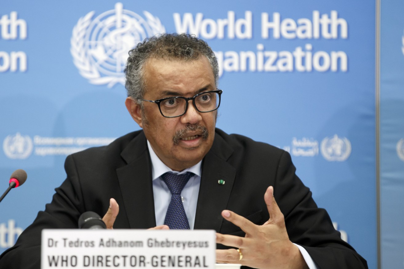 WHO chief Tedros Adhanom Ghebreyesus hopes the COVID pandemic could be over in two years.