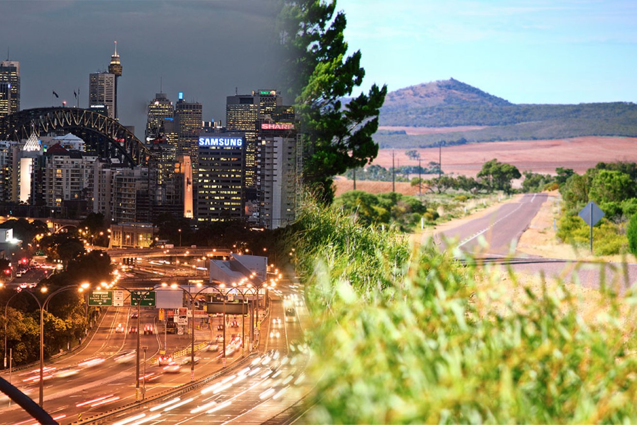 Australians hoping to escape the bustle of inner city living are increasingly looking regional.