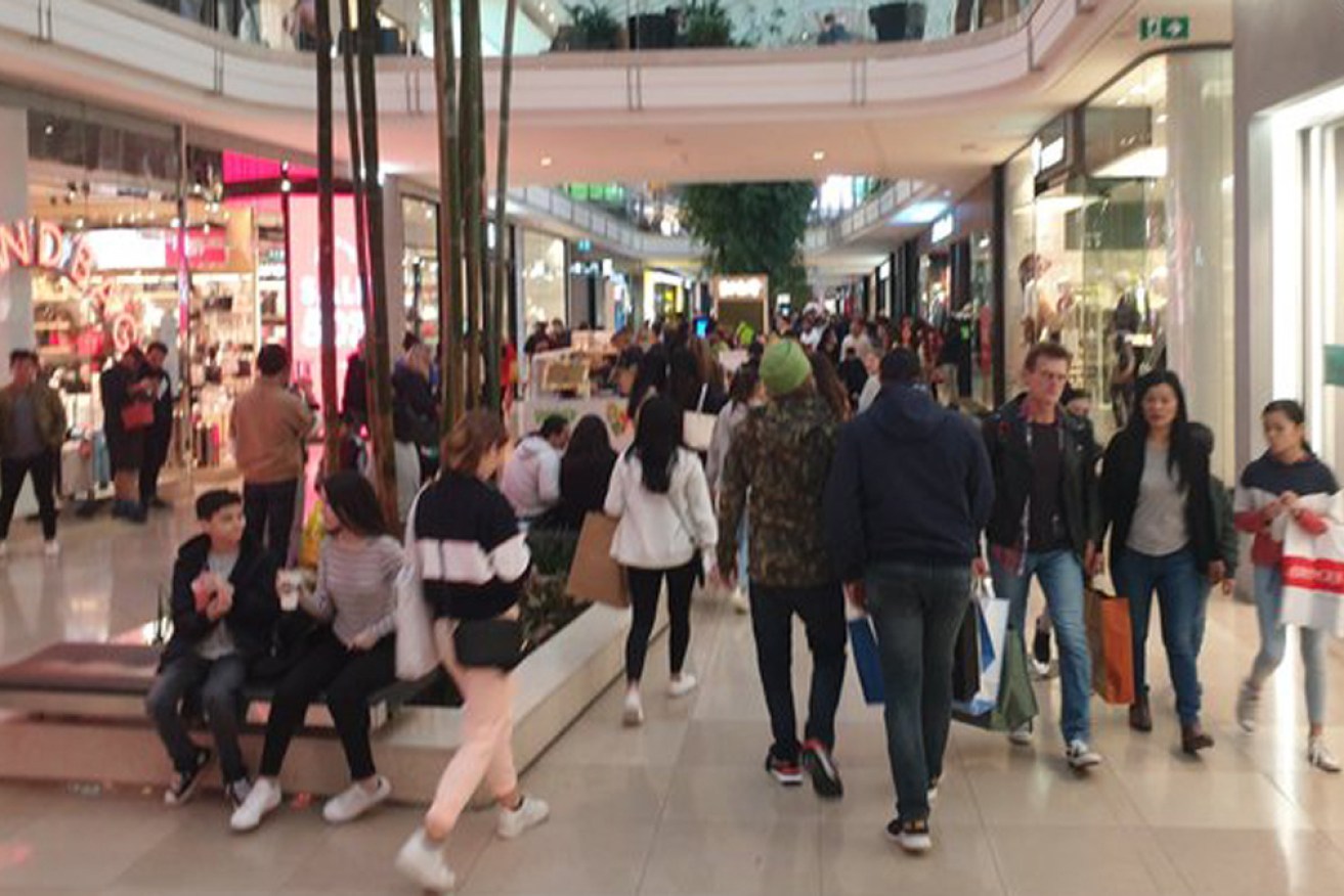 Victorians are still required to wear masks in shopping centres, as COVID case numbers climb.