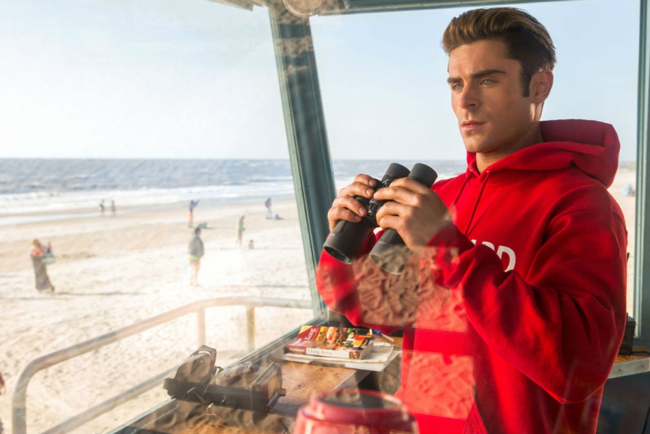 Could it be Zac Efron <i>Baywatching</i> at Byron Bay? Stranger things have happened.