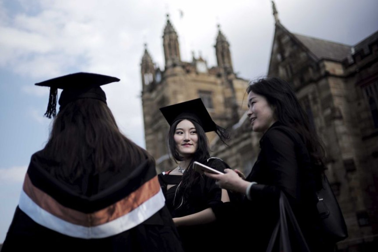 International student numbers have reached record highs.