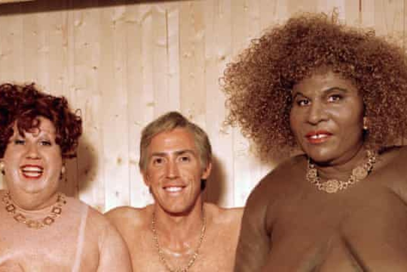 <i>Little Britain</i> has been pulled from UK streaming services over its blackface content. Creators Matt Lucas, Left, and David Walliams, right, with Rob Brydon.
