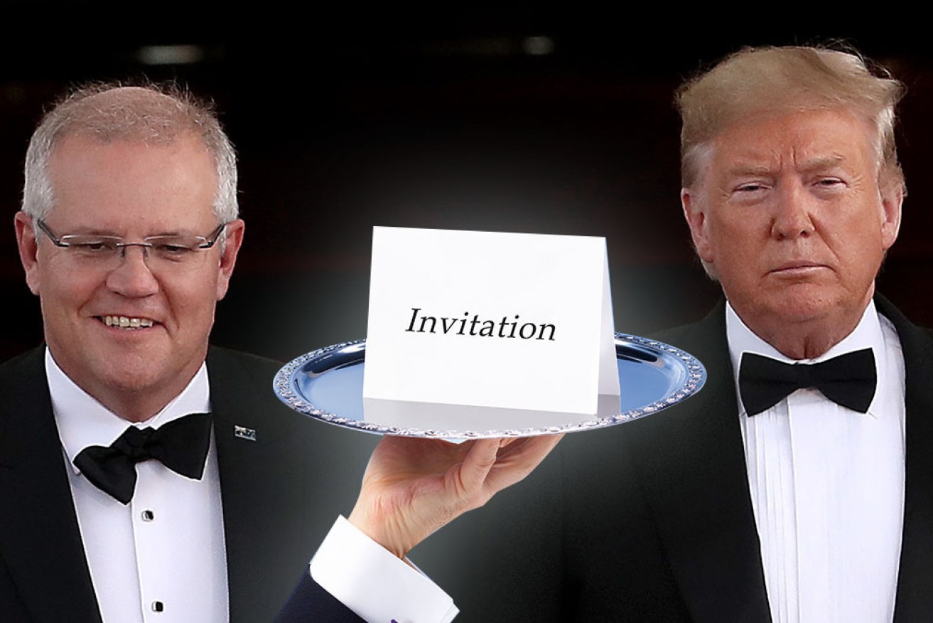 The PM's enthusiasm for Donald Trump is well known, but he should decline his G7 invitation, writes Dennis Atkins.
