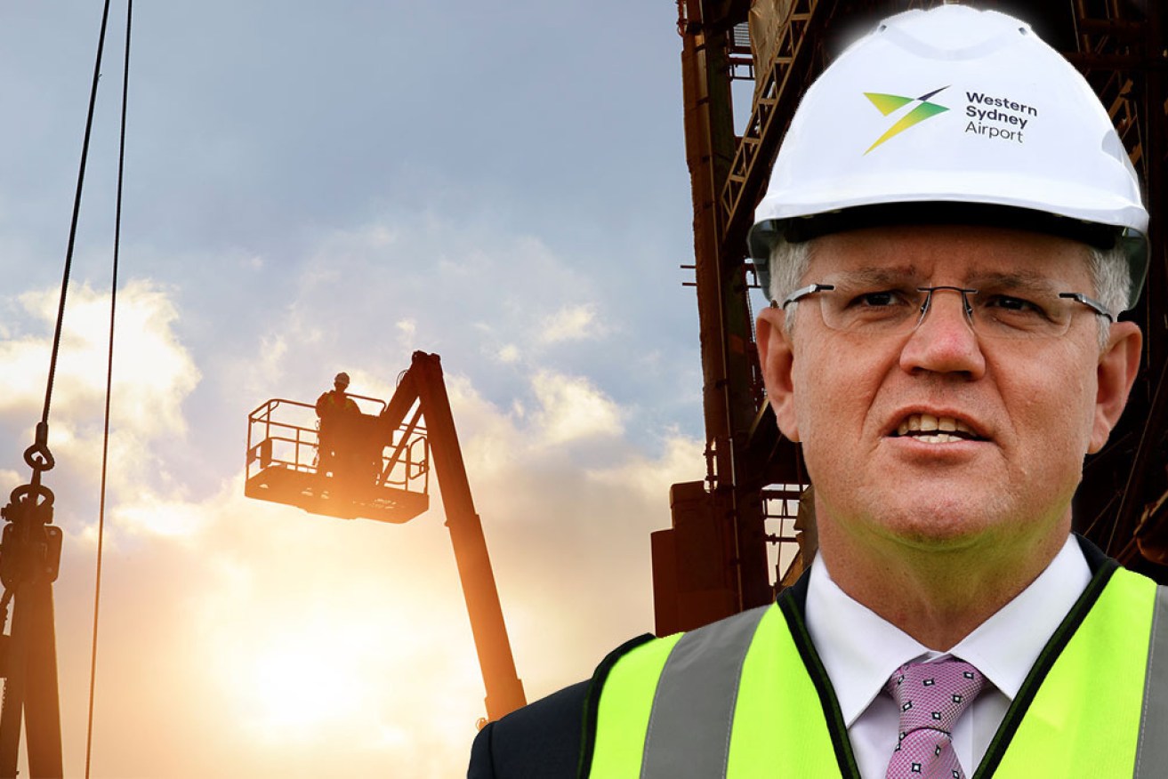 Scott Morrison has announced a $688 million grants program to kickstart a "tradie-led recovery".