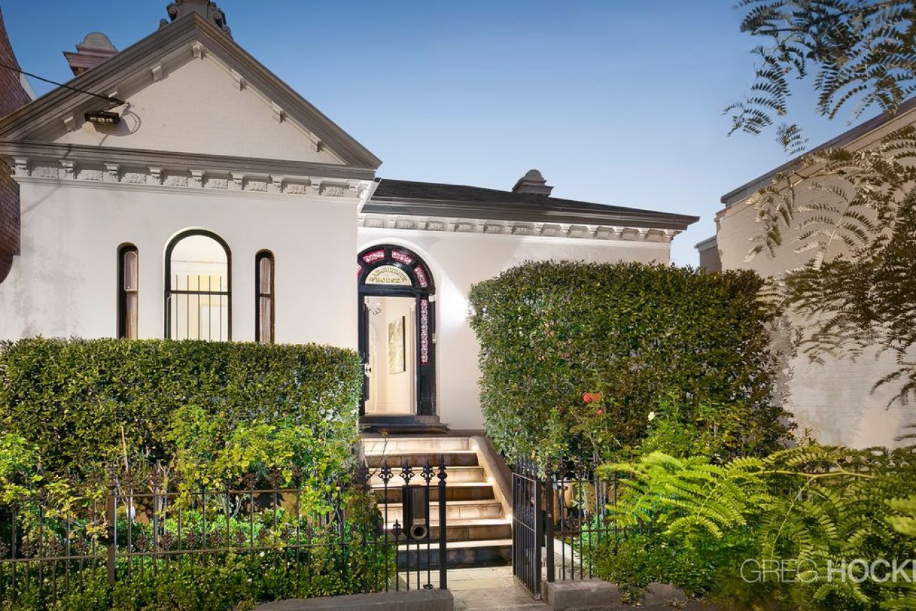Melbourne's most expensive sale was a four-bedroom, two-bathroom house in South Melbourne.