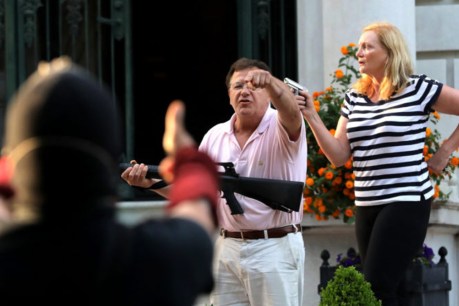US Governor pardons gun-waving couple