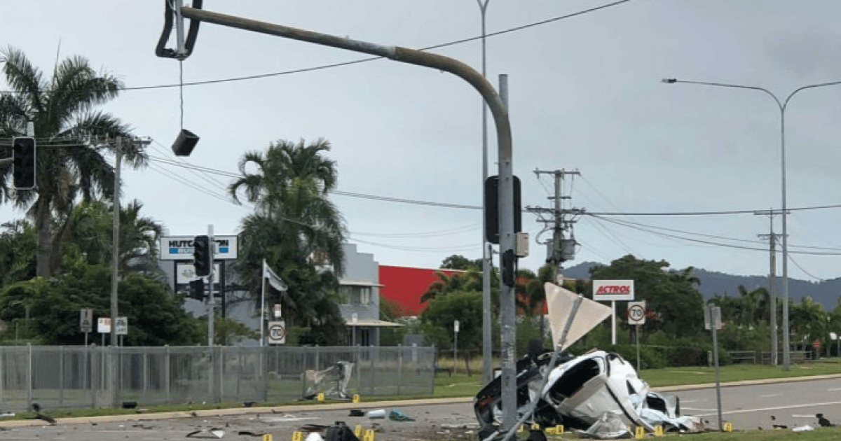 Boy, aged 14, charged after four die in Townsville car crash