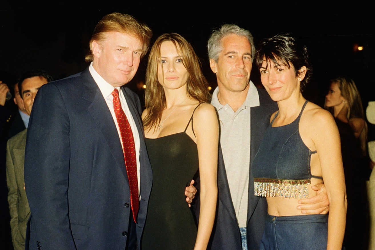 Donald and Melania Trump were just two of the celebrities to party with Epstein and Ghislaine Maxwell. 