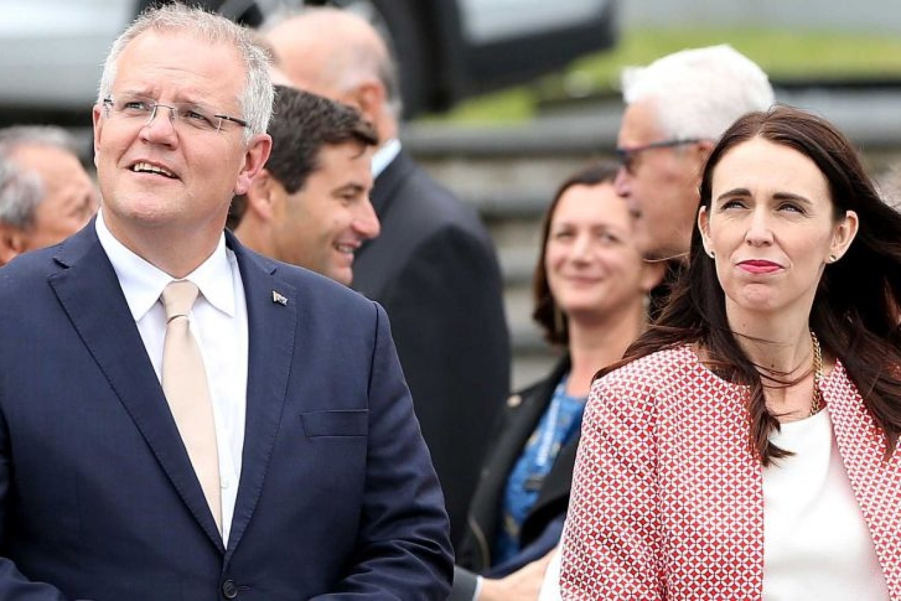 Scott Morrison and Jacinda Ardern have had discussions in recent months over the issue of deporting criminals to New Zealand.