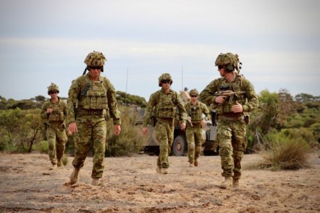 Defence recruiting soars as Australians look for work amid downturn