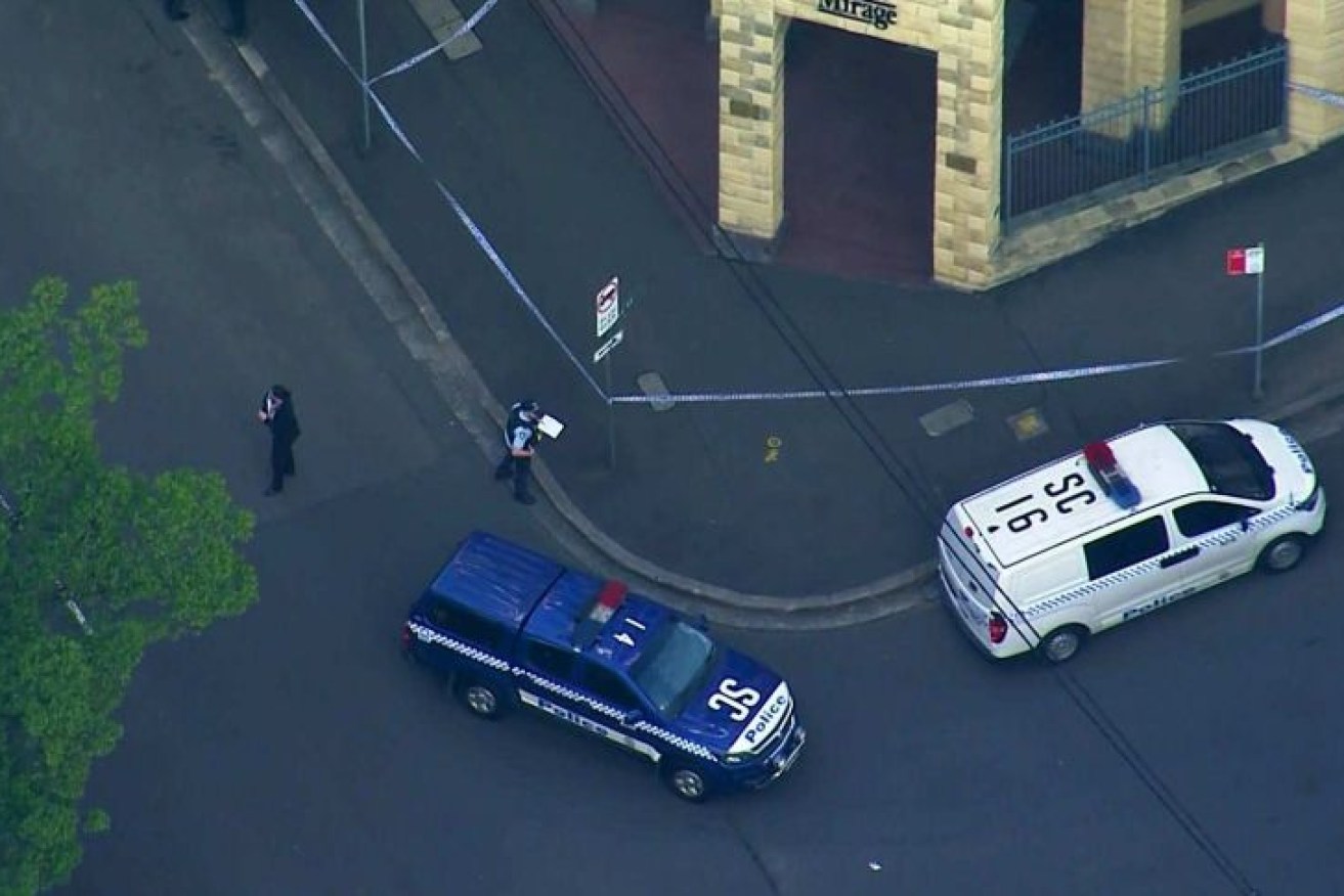 Police have cordoned off the apartment block in inner-Sydney.