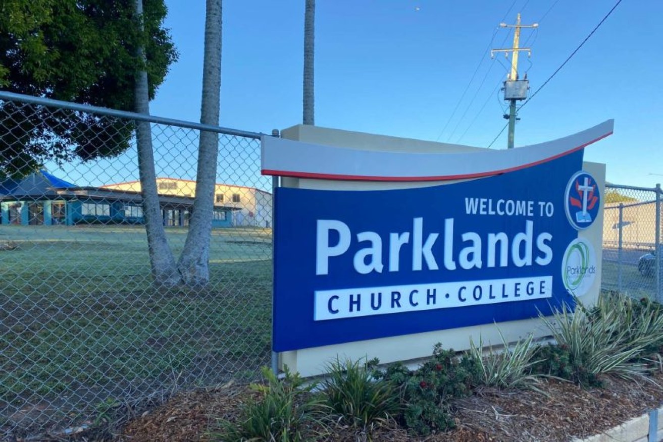 Parklands Christian College in Logan, south of Brisbane, has closed after a female staff member tested positive for the virus.