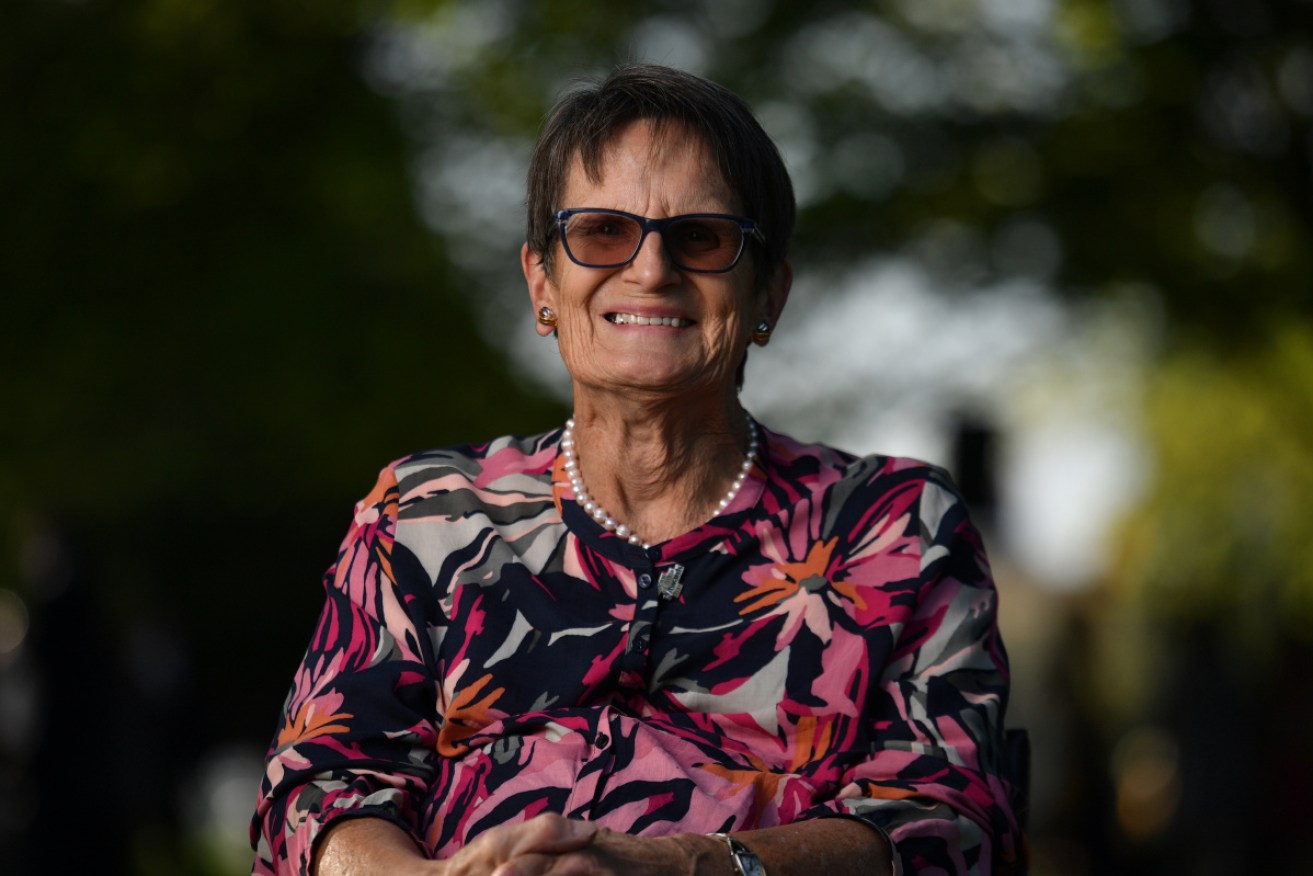 Sue Salthouse at an Australian of the Year ceremony in Canberra in January 2020.